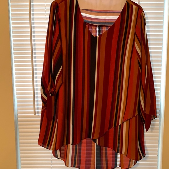 Cato Tops - Size 22 Slit Sleeve Blouse